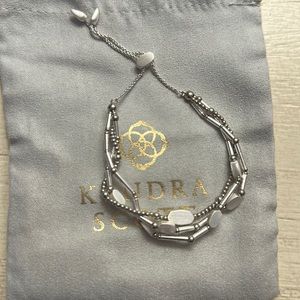Kendra Scott triple chain bracelet
